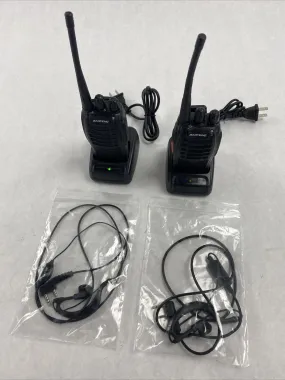 Baofeng BF-88A Long Range Two-Way Radio Walkie Talkie (Lot of 2)