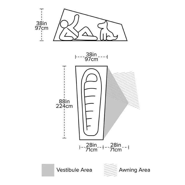 Big Agnes - Copper Spur HV UL1 Bikepack