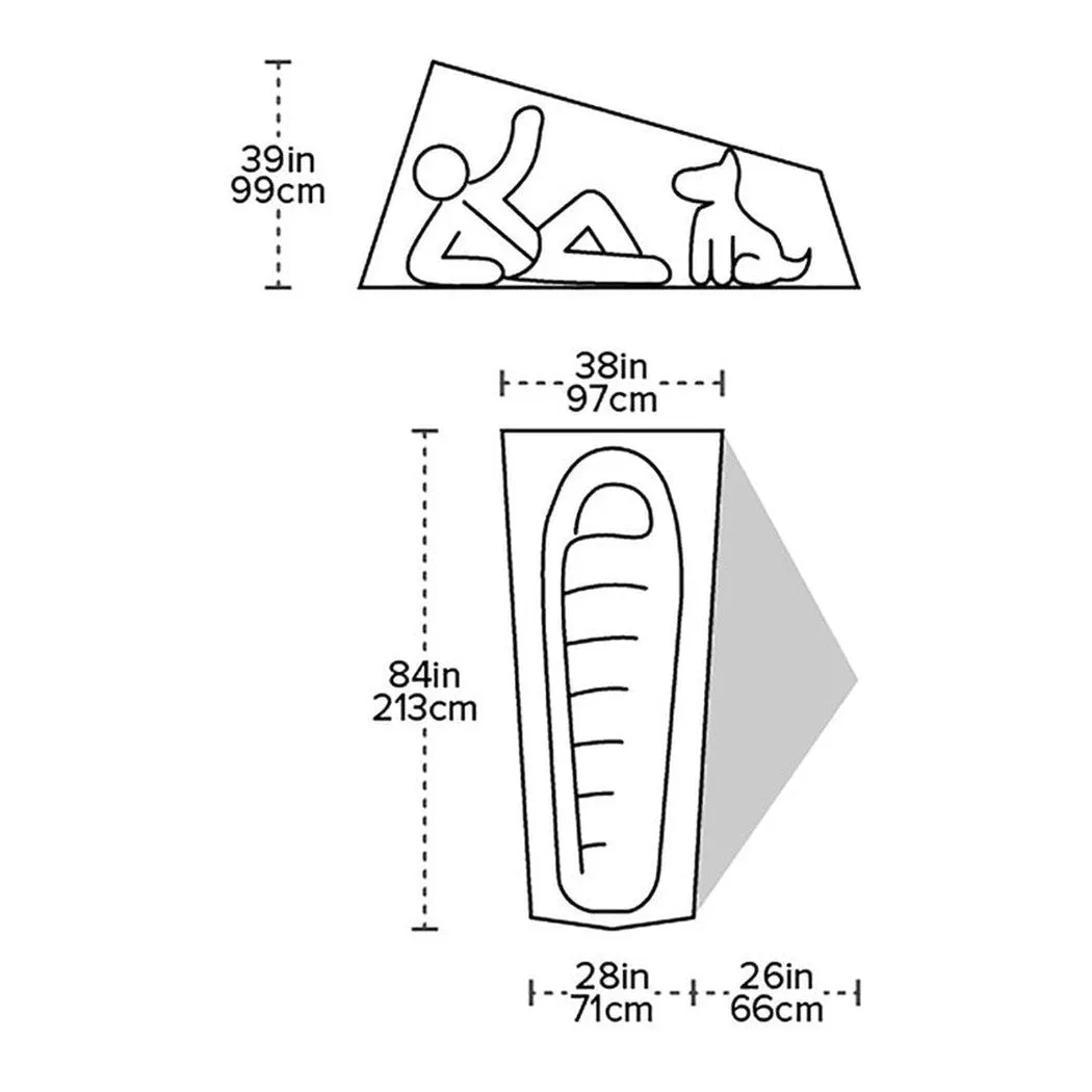 Big Agnes Tiger Wall UL 1 Solution Dye