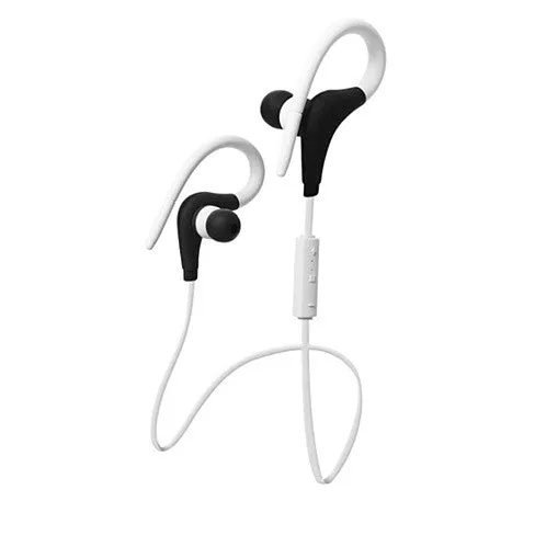 Bluetooth Headphone with Secure Ear Hook and Remote