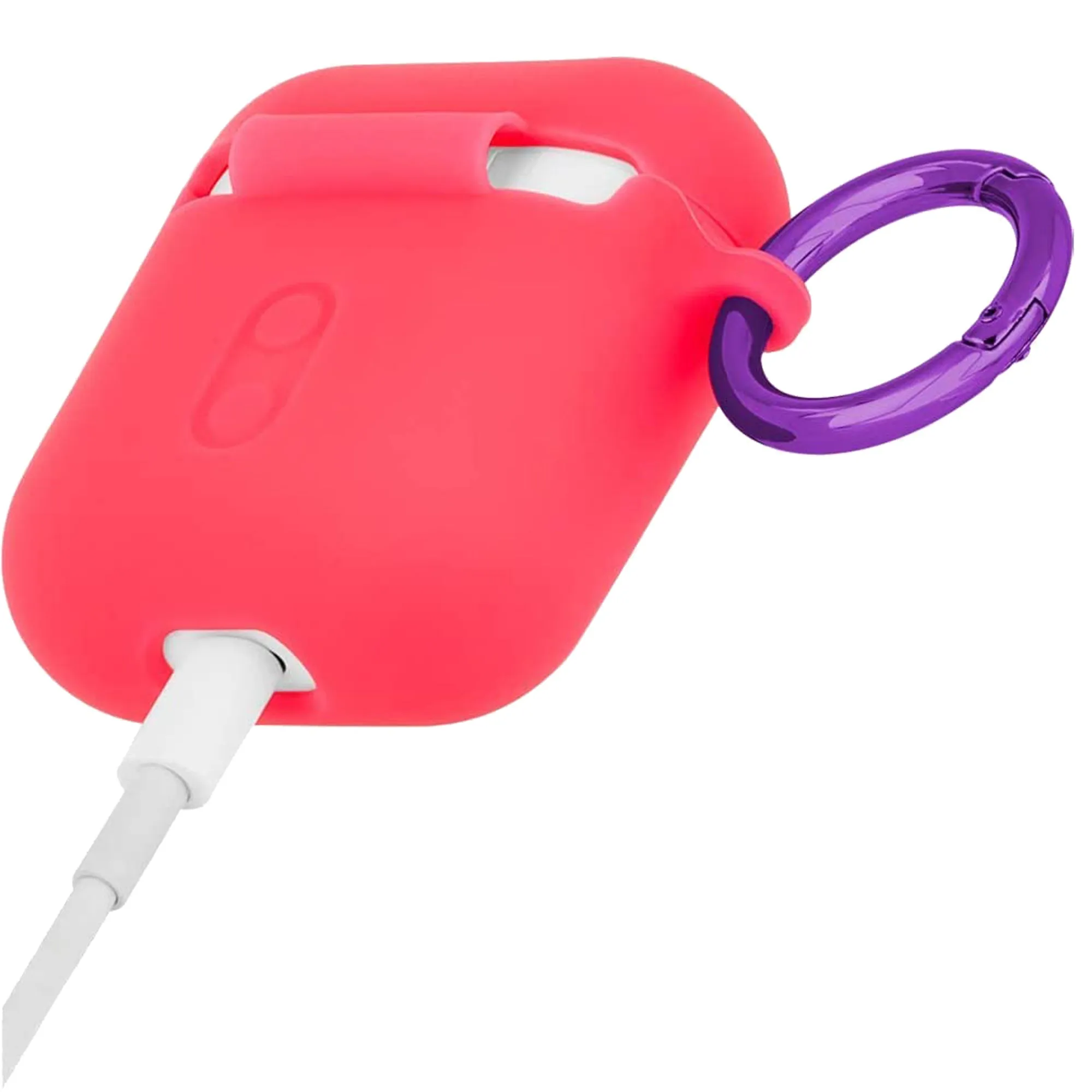 Case Mate Hook Ups Case for Airpods 1 - 2 - Living Coral Light Pink (Barcode: 846127185349 )