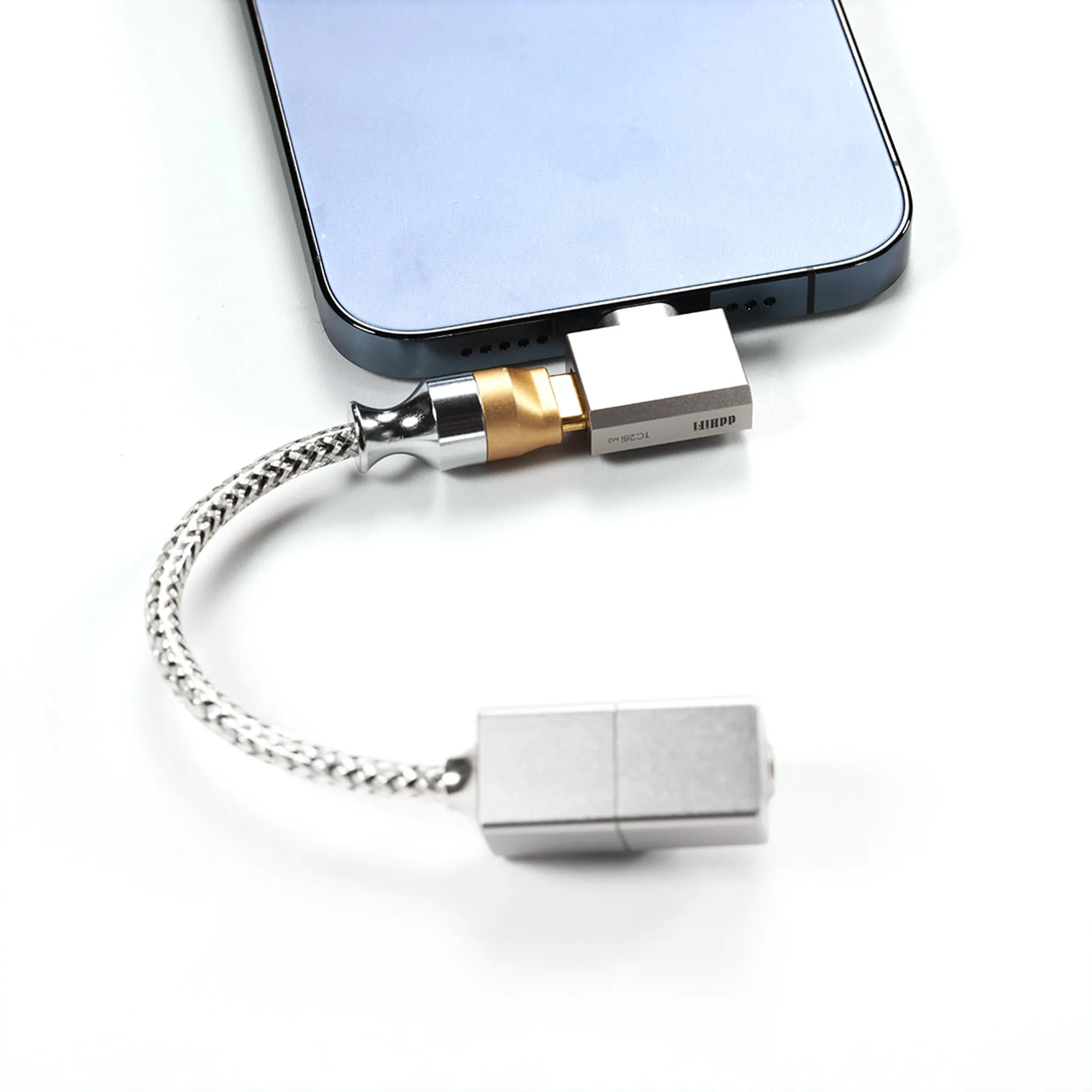 ddHiFi TC28i M2 Lightning to USB-C OTG Adapter