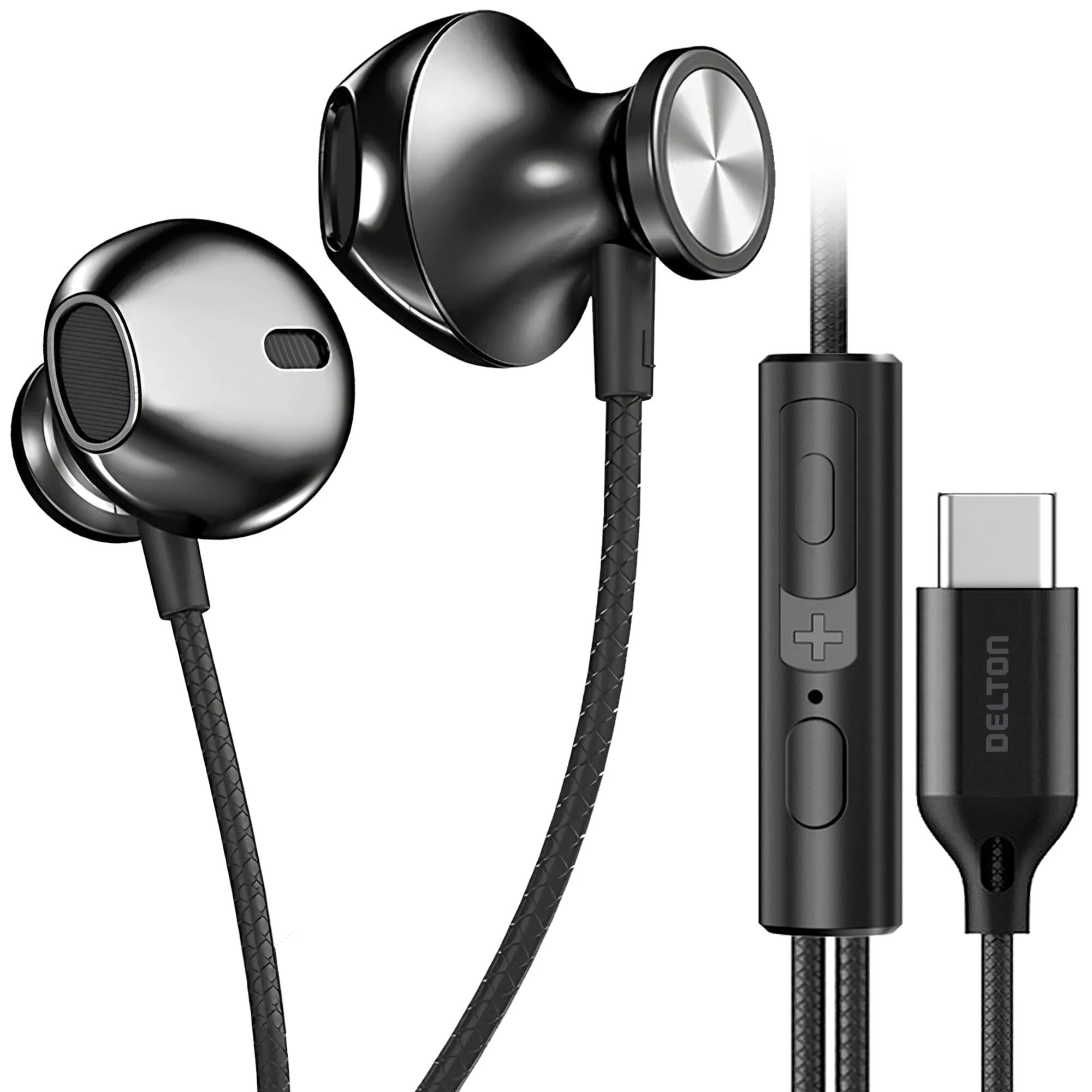 Delton 15EC Computer Earbuds with Microphone