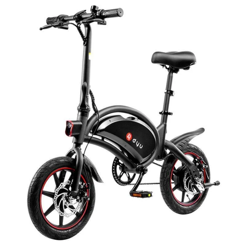 DYU D3F Upgraded Folding Electric Bike - US