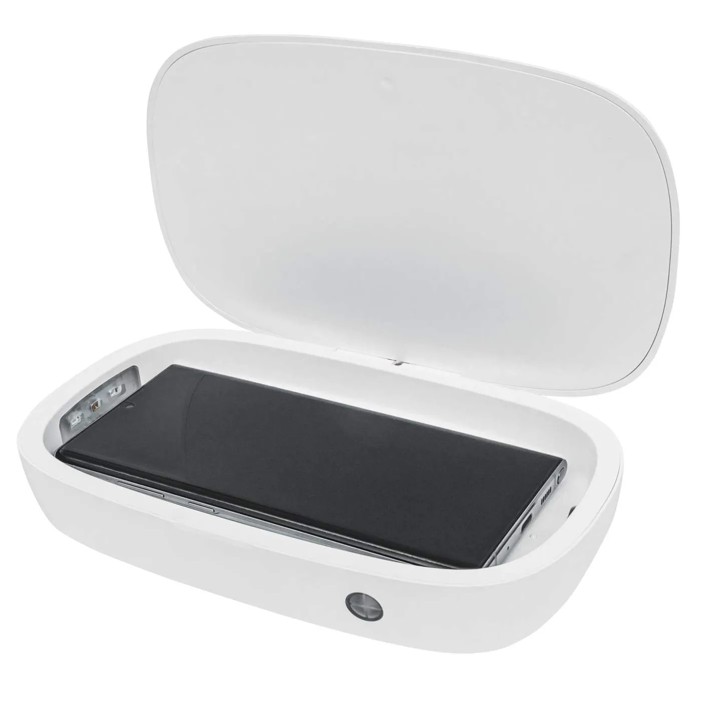 Fast 10 W Qi-Certified Wireless Charger for Mobile Phones, Storage Box