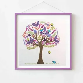 Folk Tree Stitchery, Hand Embroidery Pattern