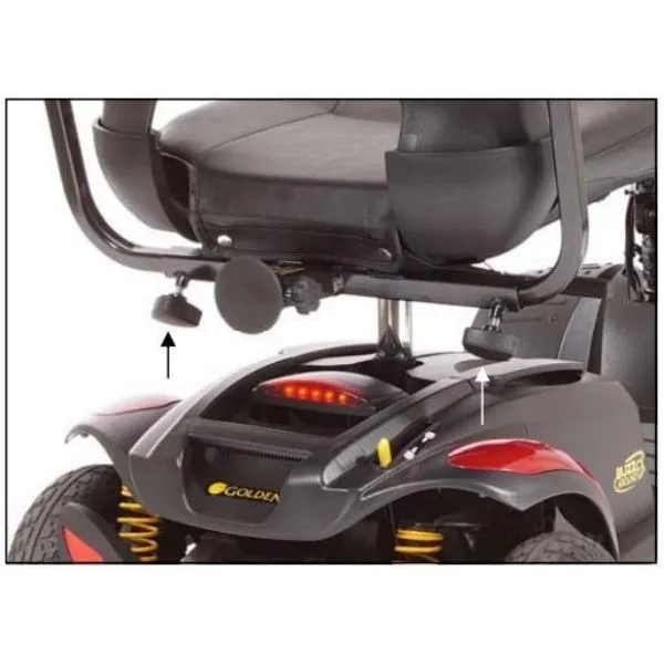 Golden Technologies Buzzaround Extreme 3-Wheel Mobility Scooter GB118