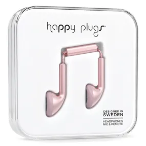 Happy Plugs Earbud - Pink Gold (Deluxe Edition)