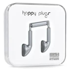 Happy Plugs Earbud - Space Grey (Deluxe Edition)