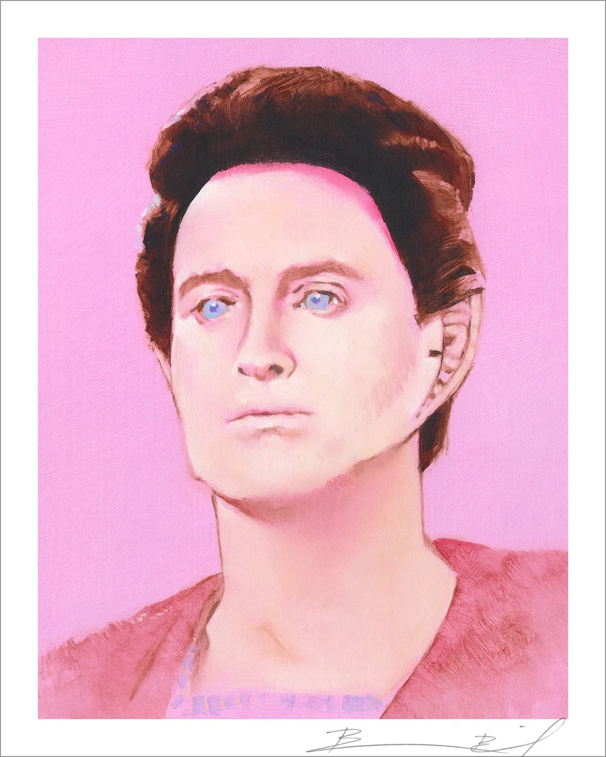 “Hey Weyoun” signed print