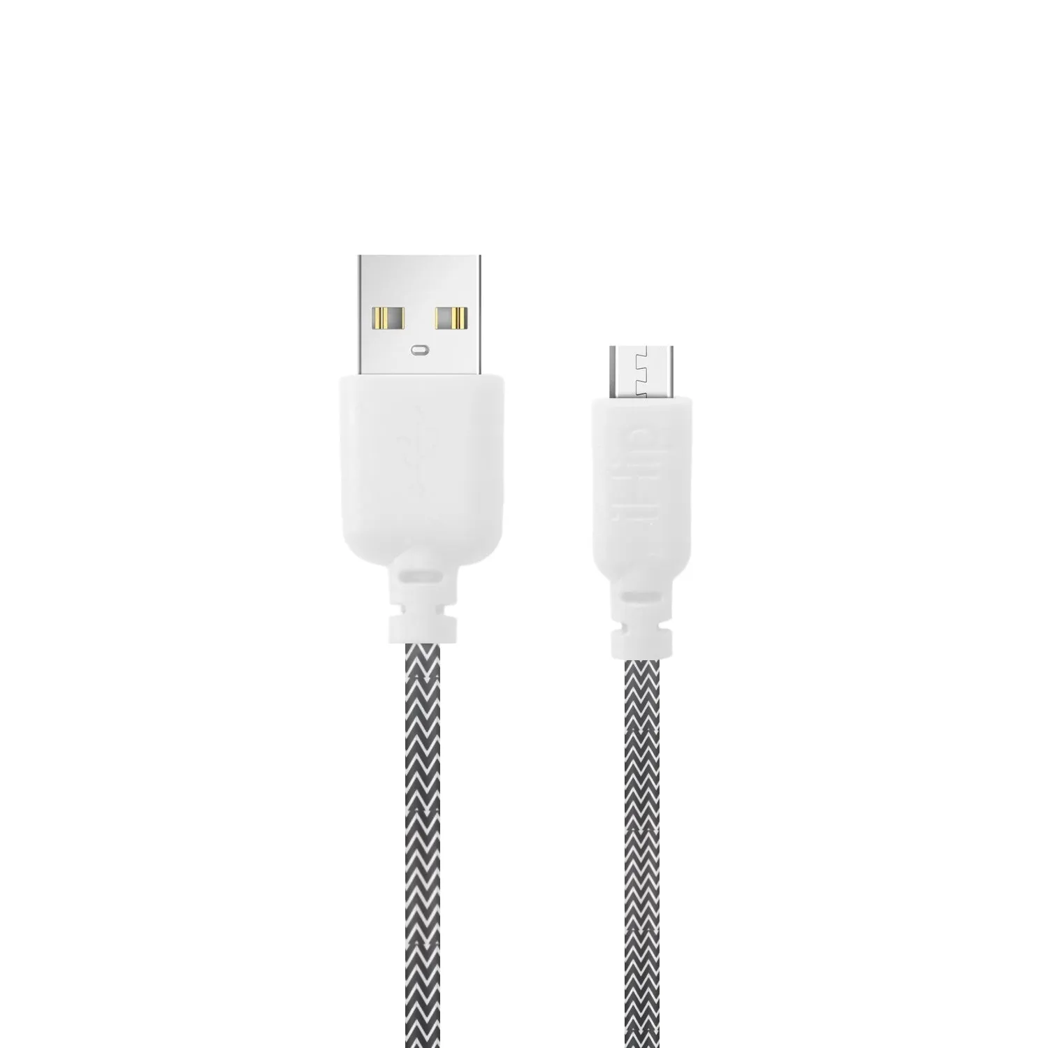 iHip 10ft PVC Braided Micro USB Charging Cable