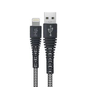 iHip 9ft Lightning Braided Charging Cable for iPhone