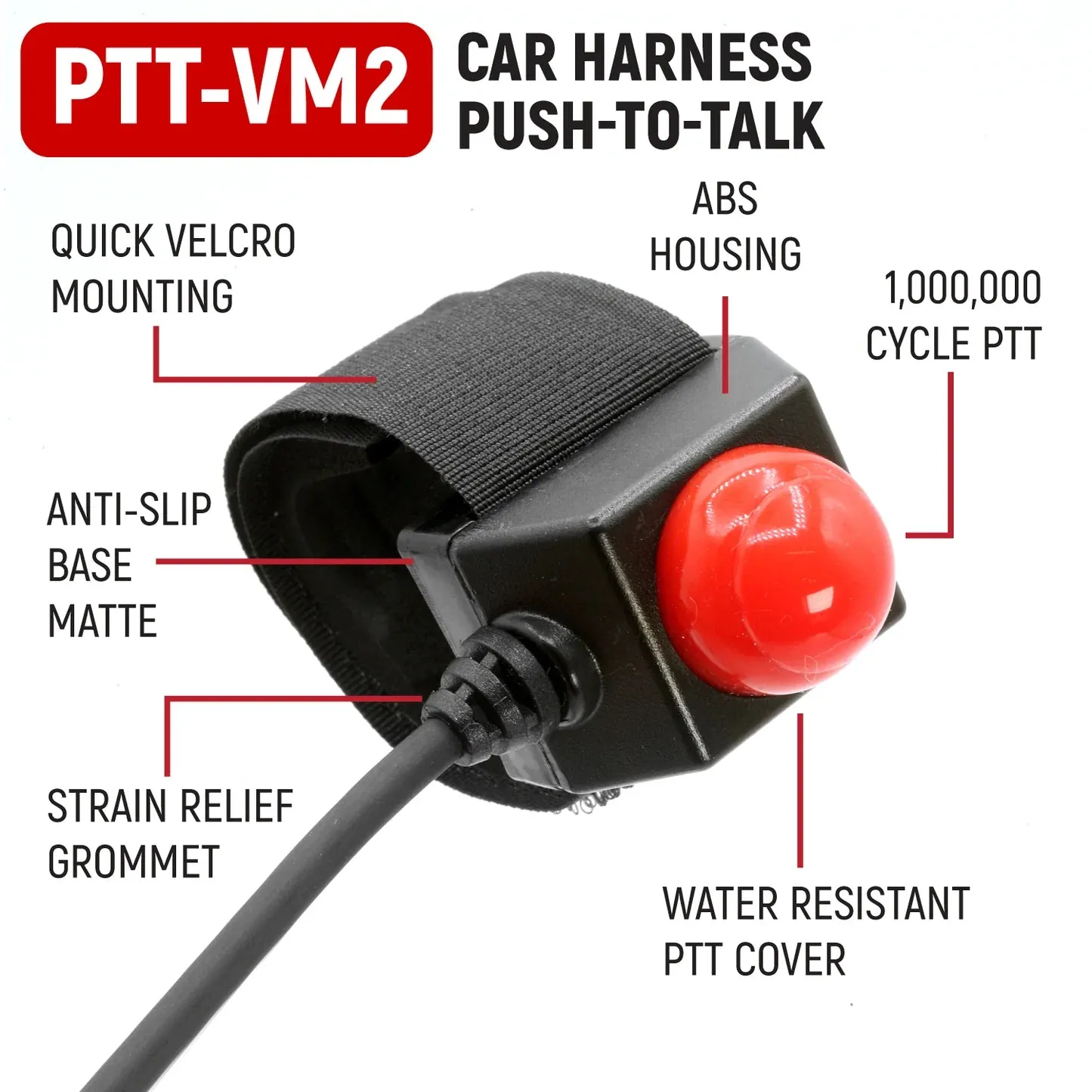 IMSA 4C Driver Communication Kit for Rugged, Kenwood, Motorola, Vertex Radios