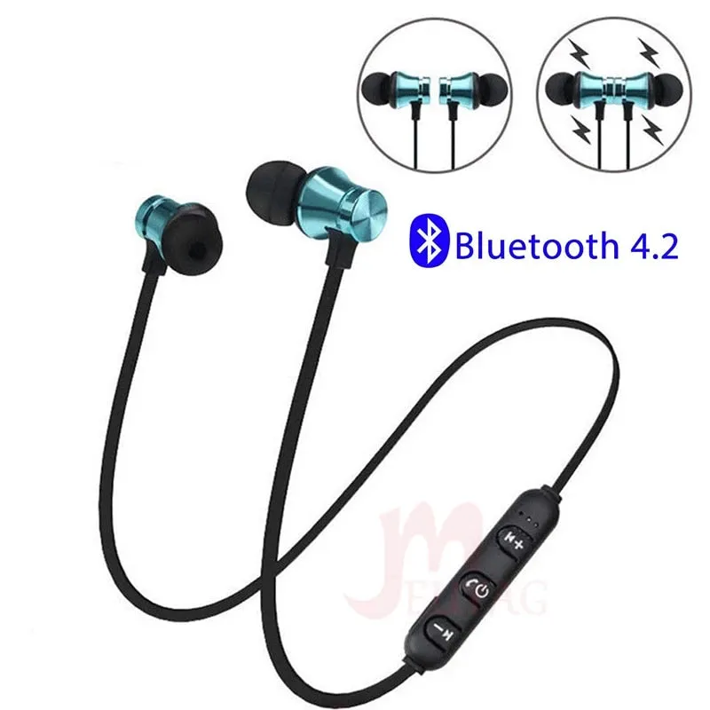 MEUYAG Magnetic Wireless bluetooth Earphone XT11 music headset Phone Neckband sport Earbuds Earphone with Mic For iPhone Samsung