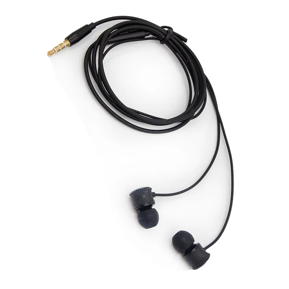 Mikuso Earbud With 1.2M Cable Black [EB-118 BK]