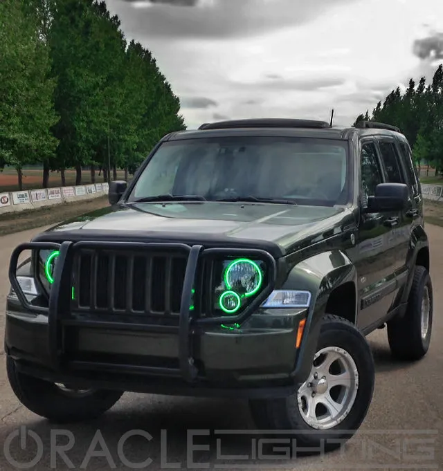 ORACLE Lighting 2008-2013 Jeep Liberty LED Headlight Halo Kit