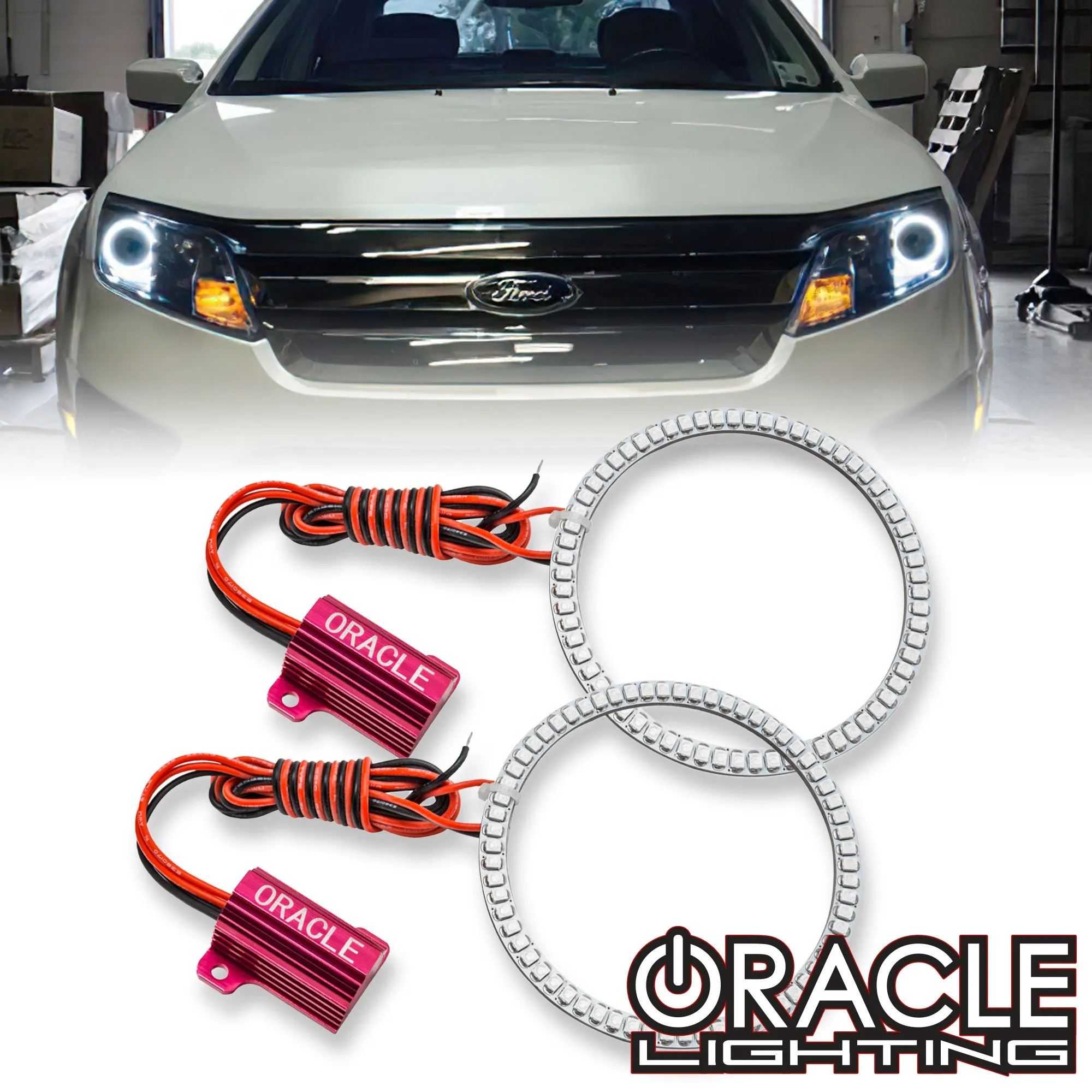 ORACLE Lighting 2010-2011 Ford Fusion LED Headlight Halo Kit