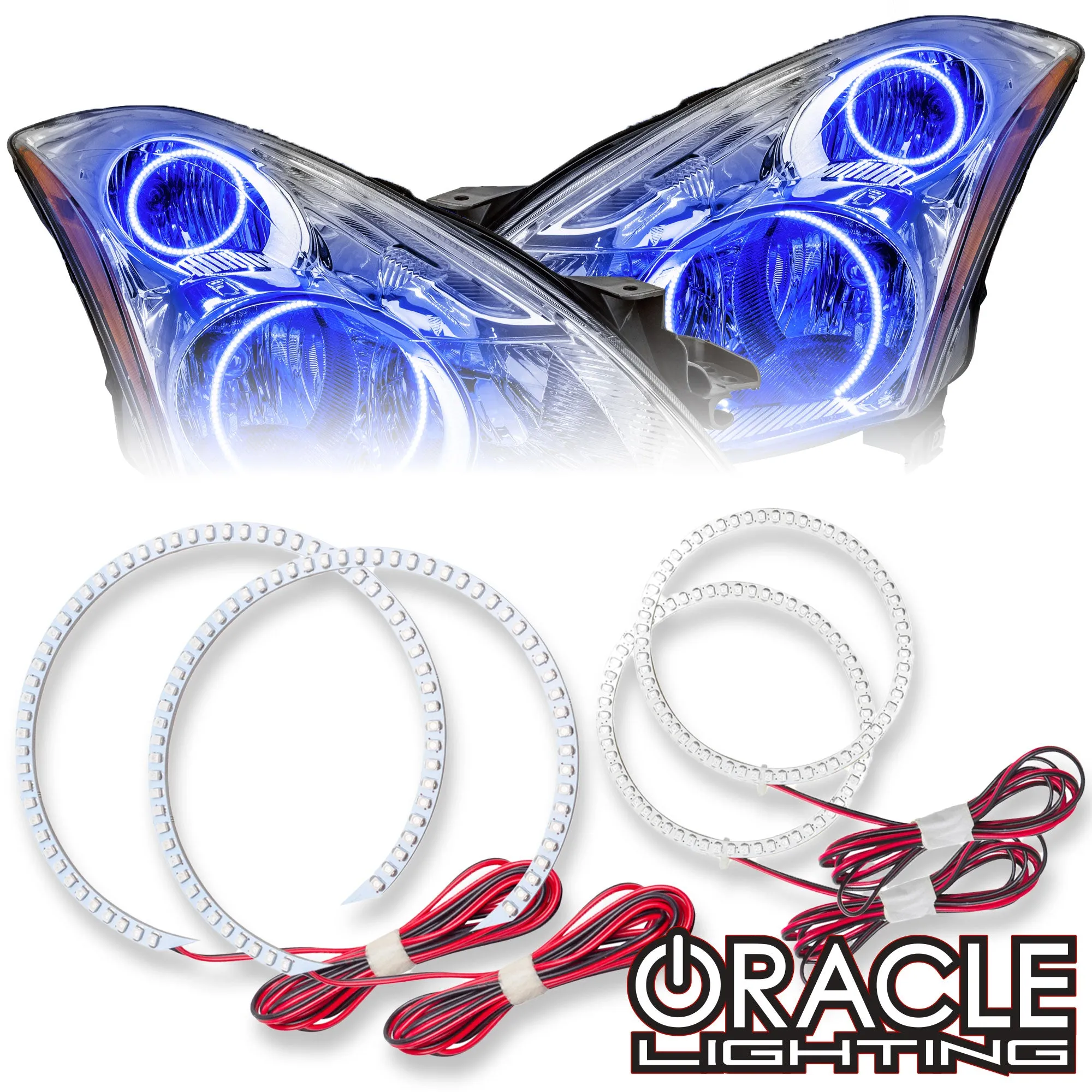 ORACLE Lighting 2010-2012 Nissan Altima Sedan LED Headlight Halo Kit