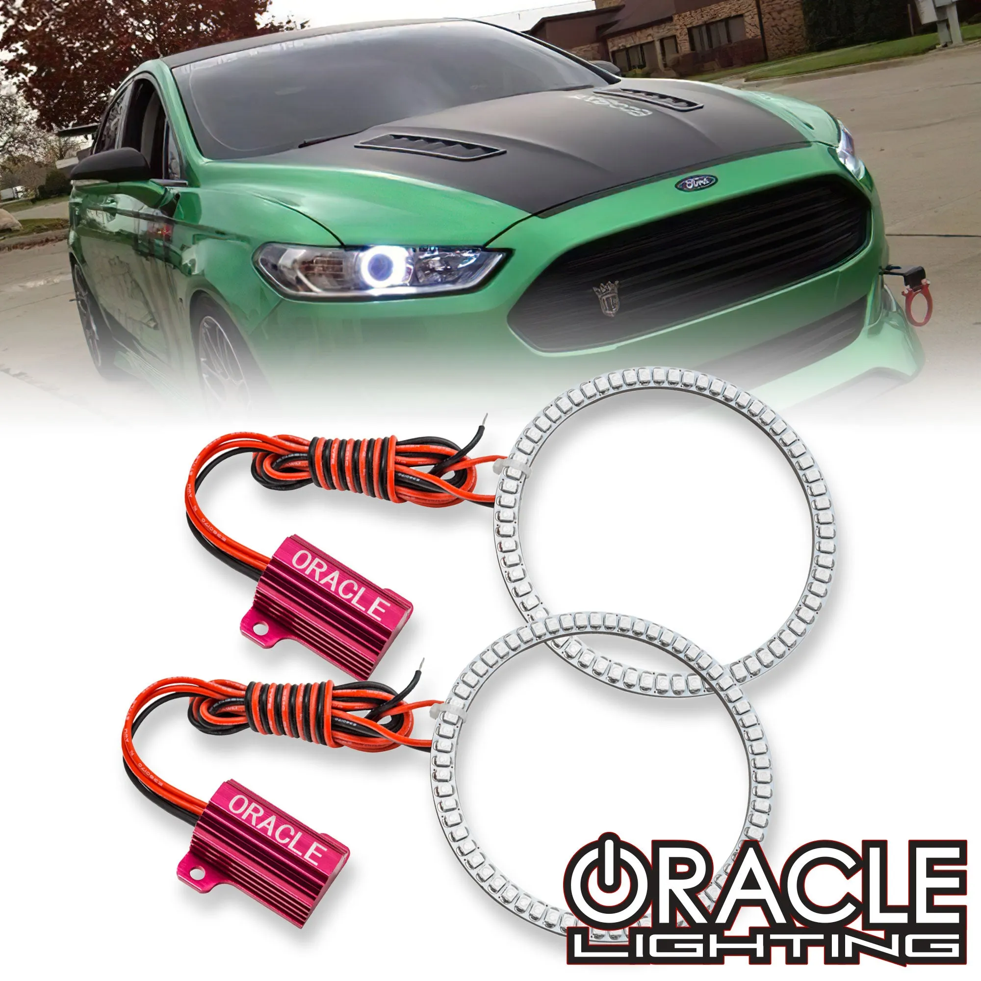 ORACLE Lighting 2012-2017 Ford Fusion LED Headlight Halo Kit