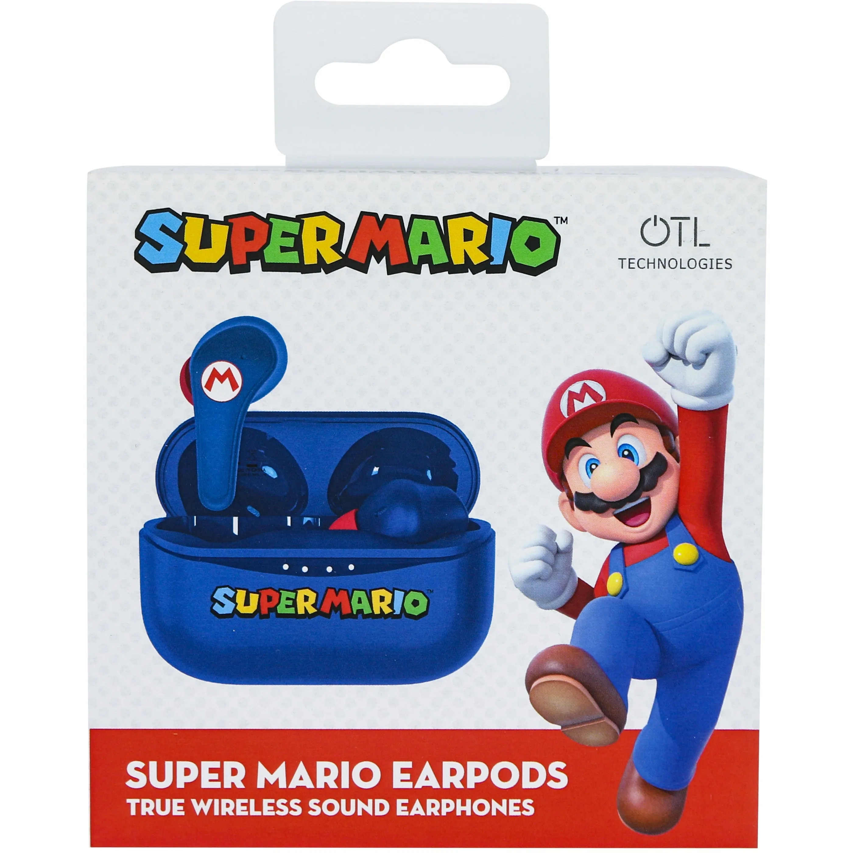 OTL Nintendo Super Mario TWS Wireless Earphones - Blue | SM0858