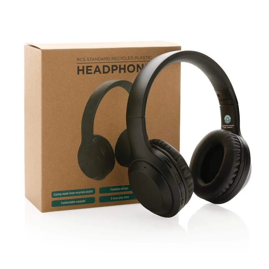 RCS Standard Recycled Plastic Headphone