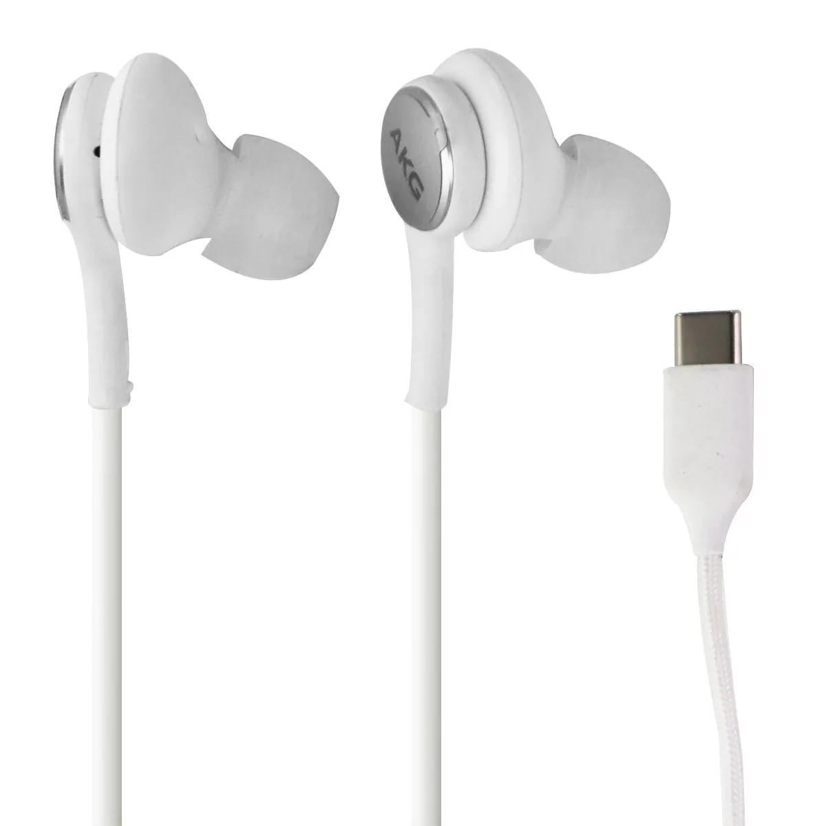 Samsung AKG Stereo Earbud Headphones with USB-C Connector - White