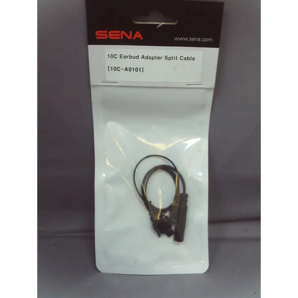 Sena 10C Earbud Adapter Split Cable 10C-A0101