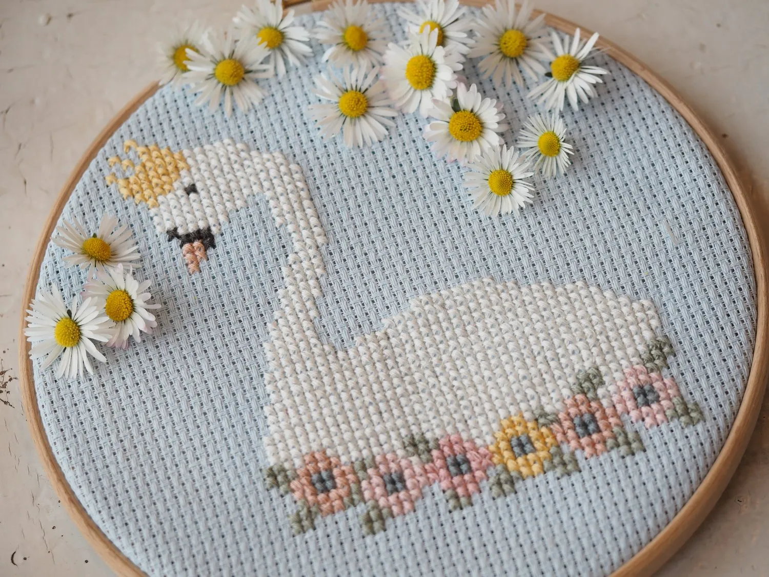 The Fairytale Swan - Cross Stitch Kit (Junior/Beginner)