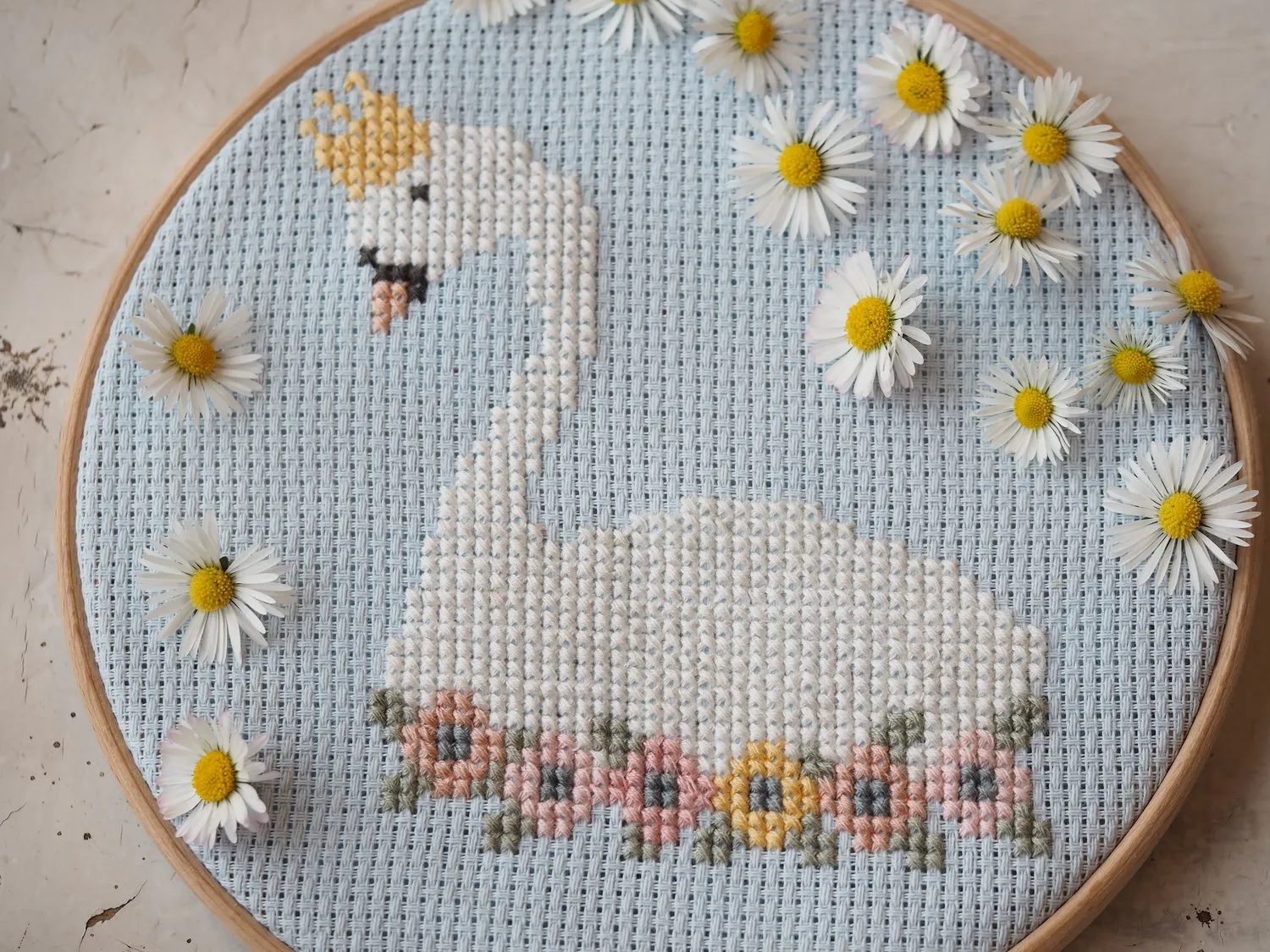 The Fairytale Swan - Cross Stitch Kit (Junior/Beginner)