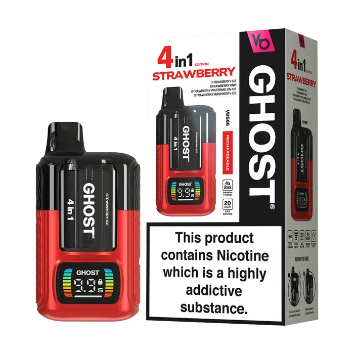 Vapes Bars Ghost 4in1 Starter Vape Kit