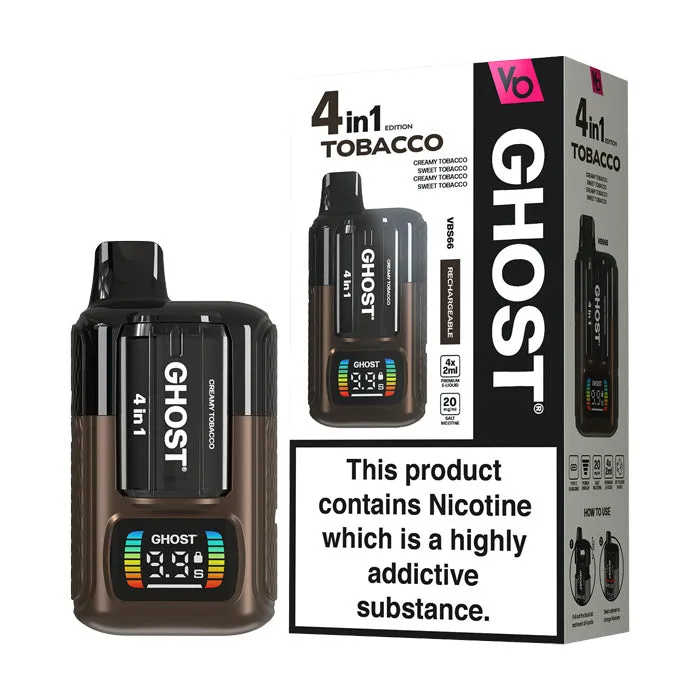 Vapes Bars Ghost 4in1 Starter Vape Kit