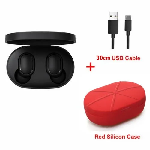 Xiaomi Redmi Airdots TWS Bluetooth Earphone Stereo bass BT 5.0 Eeadphones With Mic Handsfree Earbuds AI Control