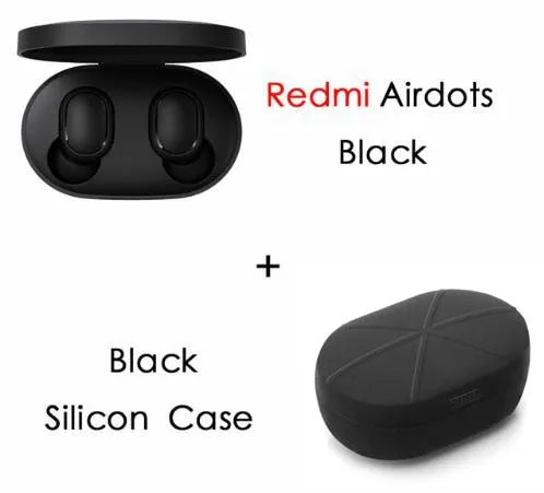 Xiaomi Redmi Airdots TWS Bluetooth Earphone Stereo bass BT 5.0 Eeadphones With Mic Handsfree Earbuds AI Control