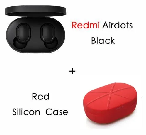 Xiaomi Redmi Airdots TWS Bluetooth Earphone Stereo bass BT 5.0 Eeadphones With Mic Handsfree Earbuds AI Control