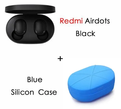 Xiaomi Redmi Airdots TWS Bluetooth Earphone Stereo bass BT 5.0 Eeadphones With Mic Handsfree Earbuds AI Control