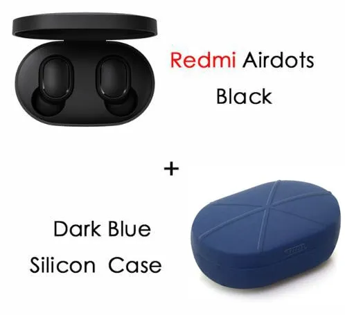 Xiaomi Redmi Airdots TWS Bluetooth Earphone Stereo bass BT 5.0 Eeadphones With Mic Handsfree Earbuds AI Control