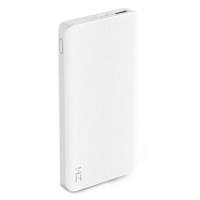 Xiaomi ZMI Power Bank 10000mAh Powerbank External Battery portable charging Quick Charge 2.0 Two-Way Fast Charge Pack for iPhone